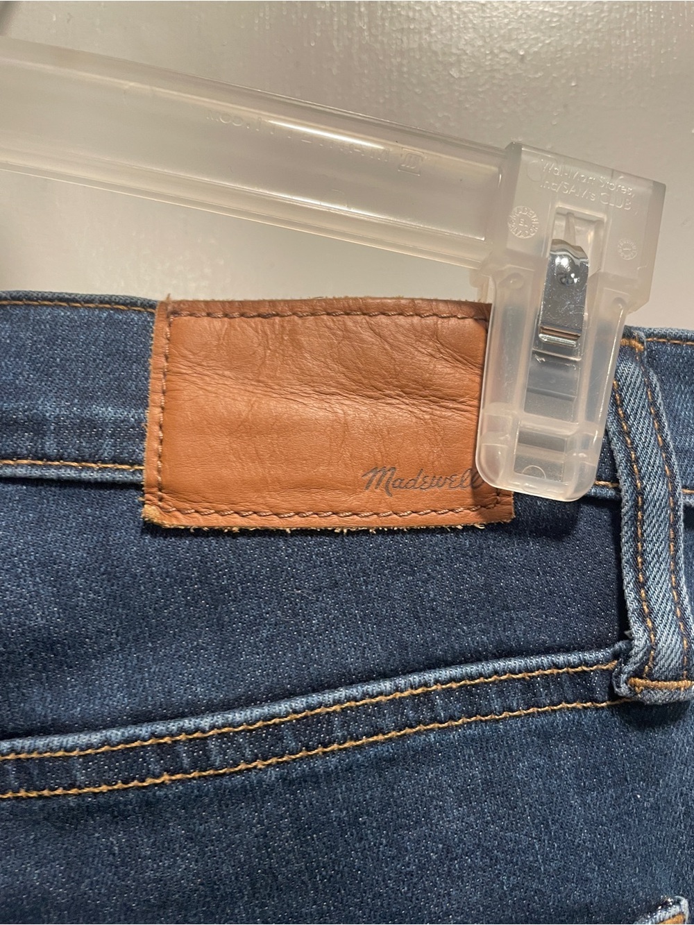 Madewell Dark Indigo Skinny Jeans size 28 - Picture 4 of 6